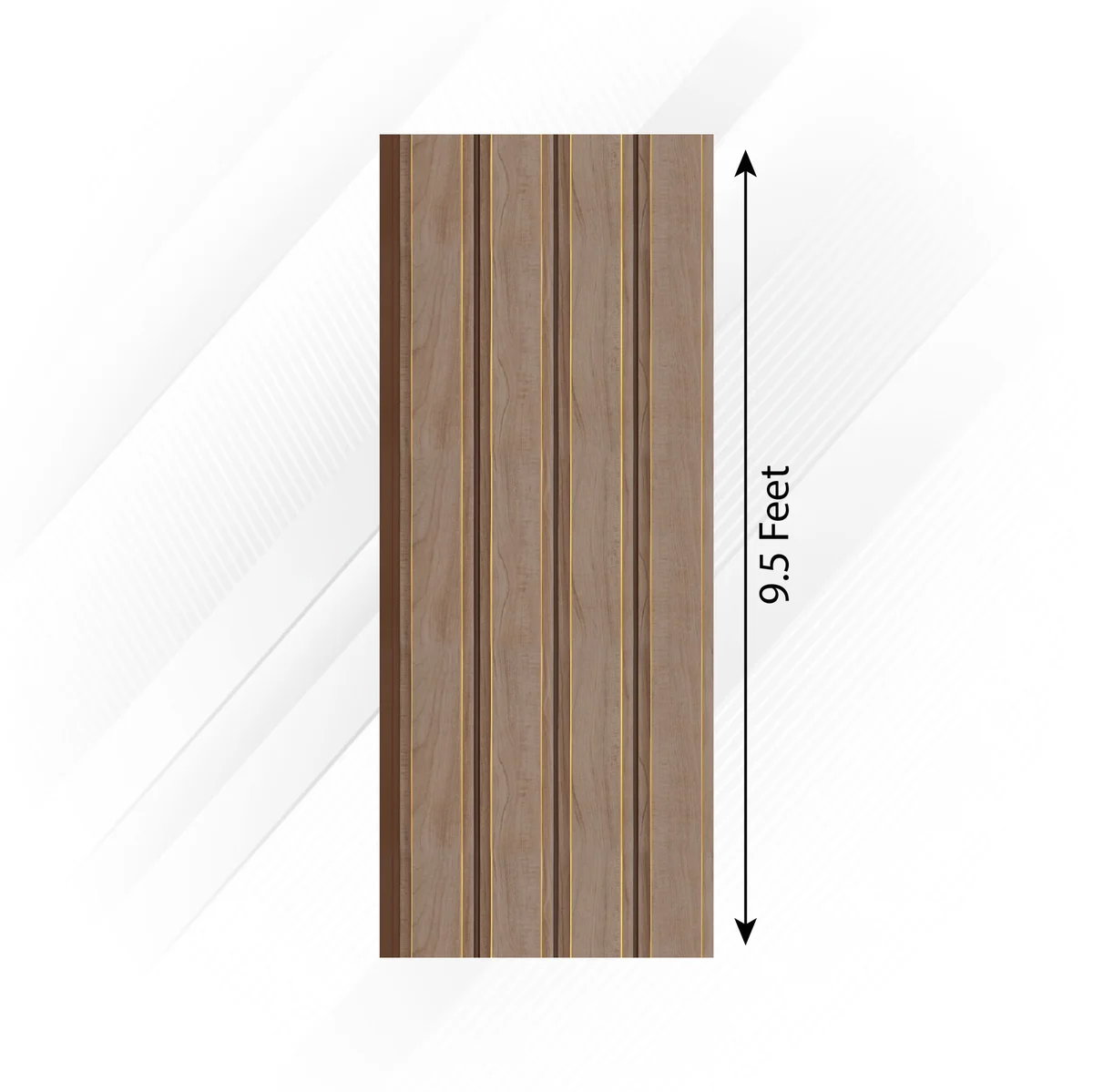 Frikly Basics Louvers Panel/Planks 9.5 Feet * 10 Inch - VDGL 0096516 FBE