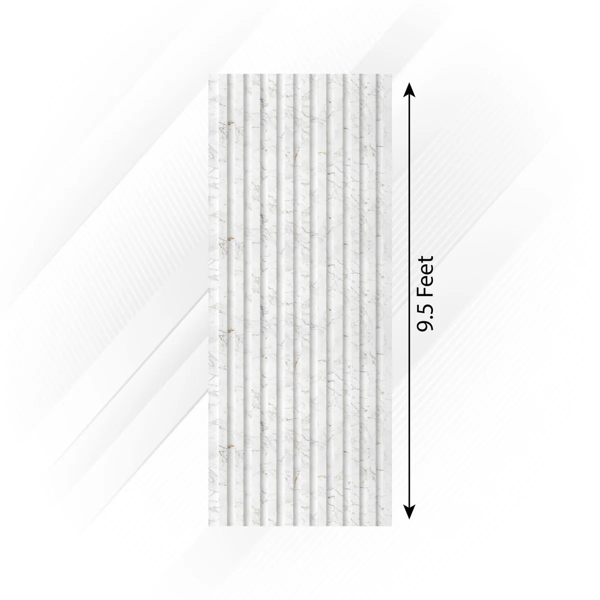 Frikly Basics Louvers Panel/Planks 9.5 Feet * 10 Inch - VDGL 0096323 FBE