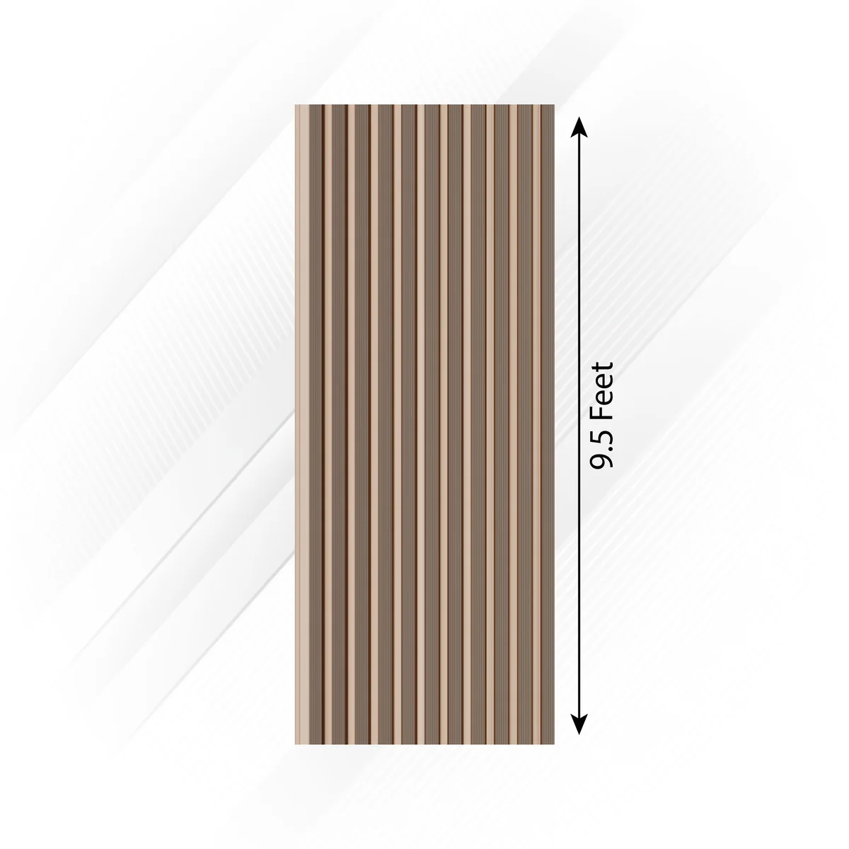 Frikly Basics Louvers Panel/Planks 9.5 Feet * 10 Inch - VDGL 0096308 FBE
