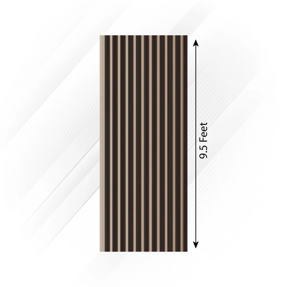 Frikly Basics Louvers Panel/Planks 9.5 Feet * 10 Inch - VDGL 0096309 FBE