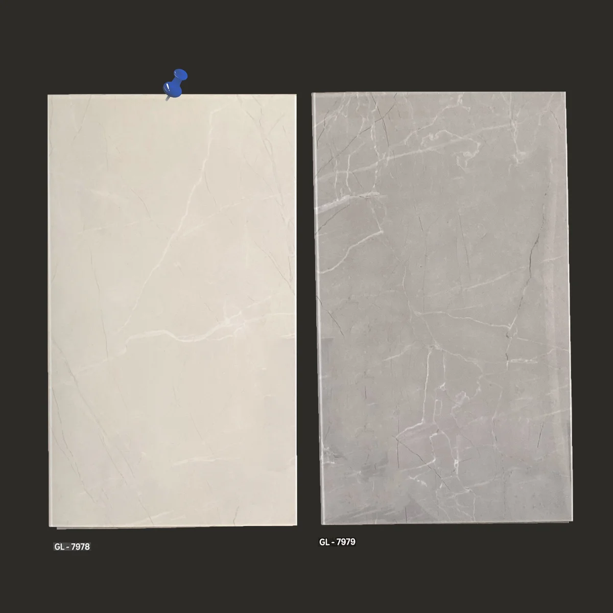 Frikly Basics 1.5 MM Marble & Stone Glossy Acrylic Laminates (Mica/Sunmica) | FB - 07978 VD