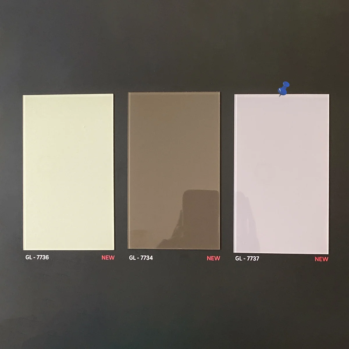 Frikly Basics 1.5 MM Plain Solid Colors Glossy Acrylic Laminates (Mica/Sunmica) | FB - 07737 VD