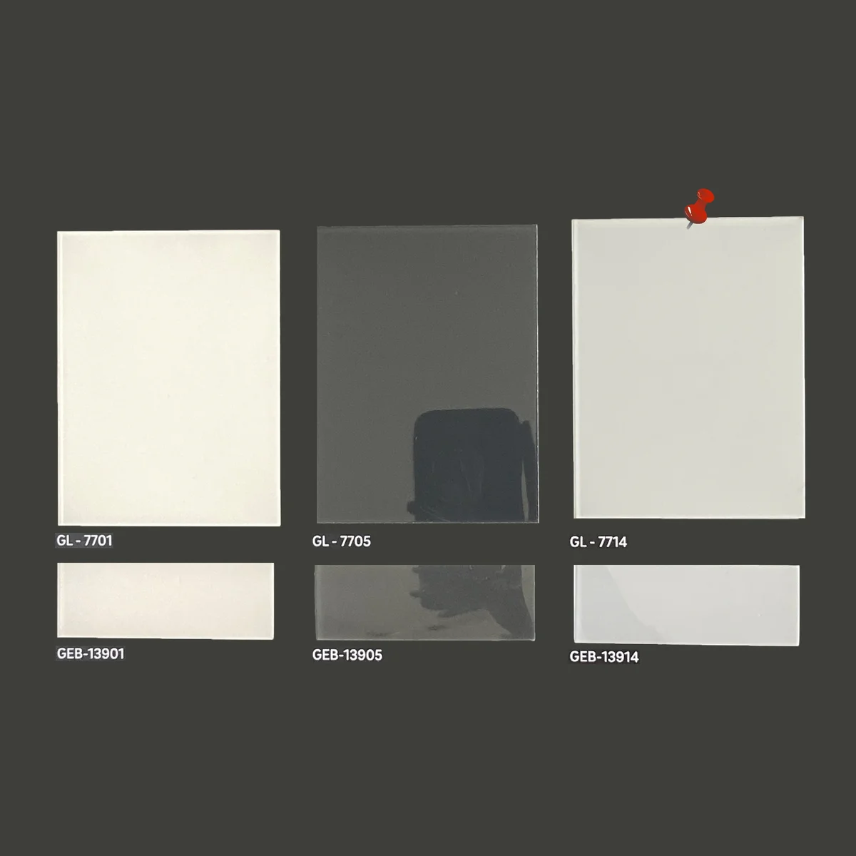 Frikly Basics 1.5 MM Plain Solid Colors Glossy Acrylic Laminates (Mica/Sunmica) | FB - 07714 VD