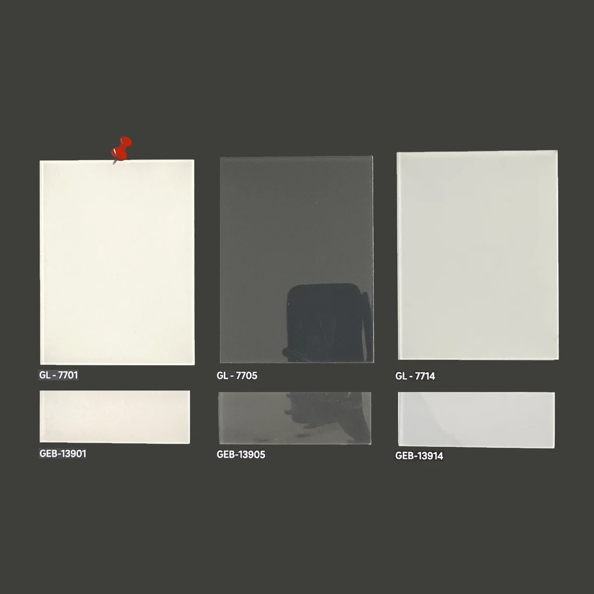 Frikly Basics 1.5 MM Plain Solid Colors Glossy Acrylic Laminates (Mica/Sunmica) | FB - 07701 VD