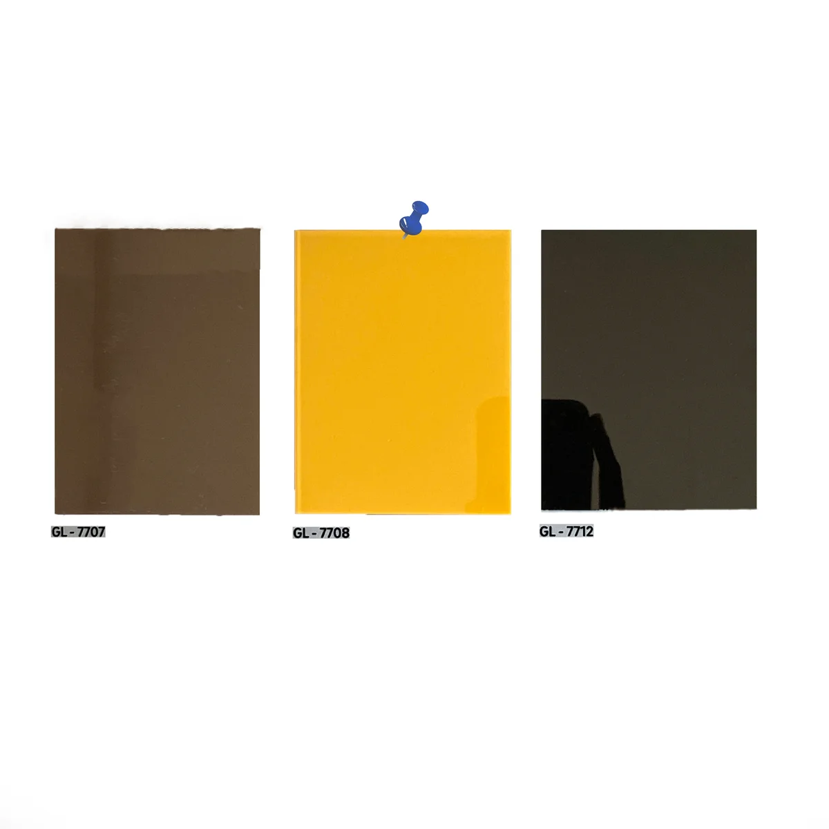Frikly Basics 1.5 MM Plain Solid Colors Glossy Acrylic Laminates (Mica/Sunmica) | FB - 07708 VD
