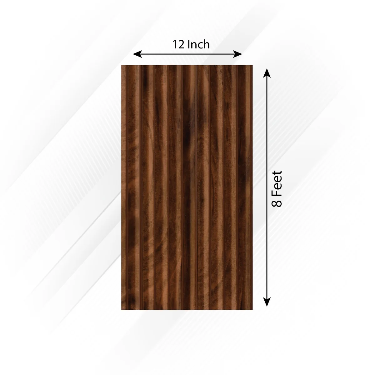 Frikly Basics Louvers Panel/Planks 8 Feet * 1 Feet - VDGL 0012734 FB