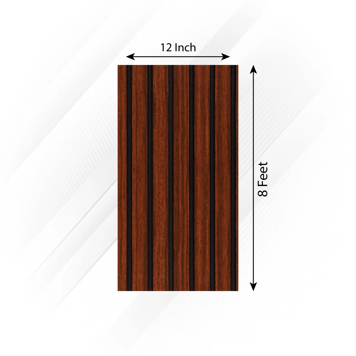 Frikly Basics Louvers Panel/Planks 8 Feet * 1 Feet - VDGL 0012741 FB