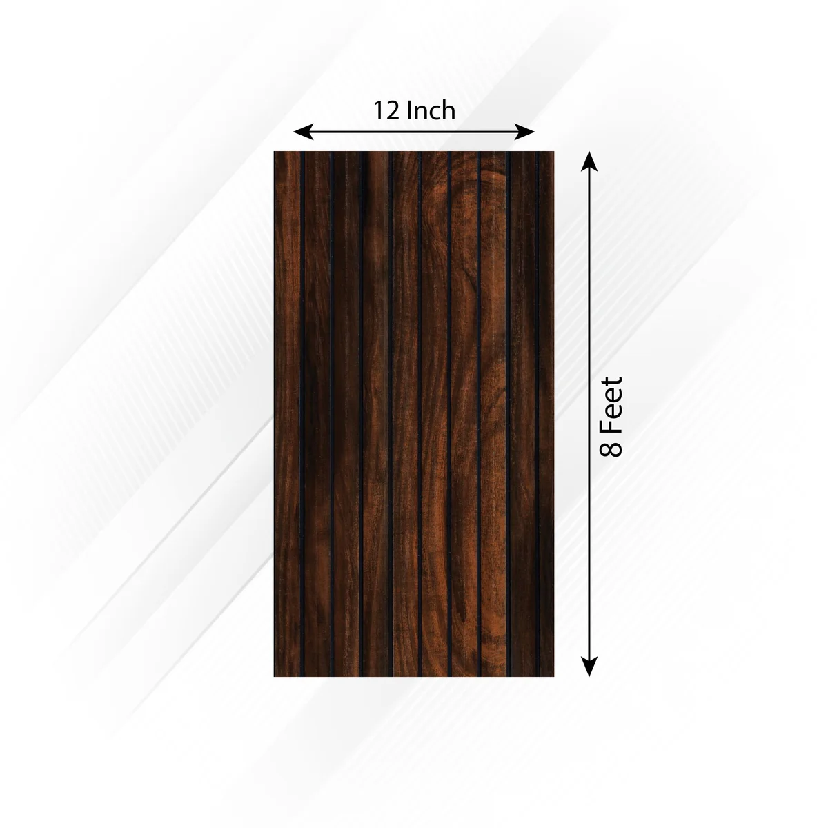 Frikly Basics Louvers Panel/Planks 8 Feet * 1 Feet - VDGL 0012736 FB