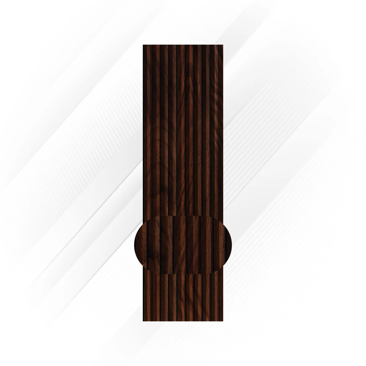 Frikly Basics Louvers Panel/Planks 8 Feet * 1 Feet - VDGL 0012733 FB