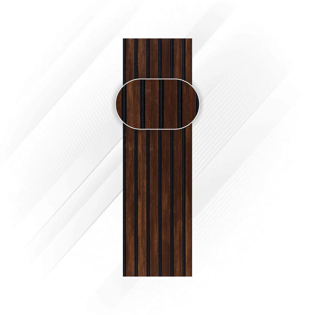 Frikly Basics Louvers Panel/Planks 8 Feet * 1 Feet - VDGL 0012714 FB