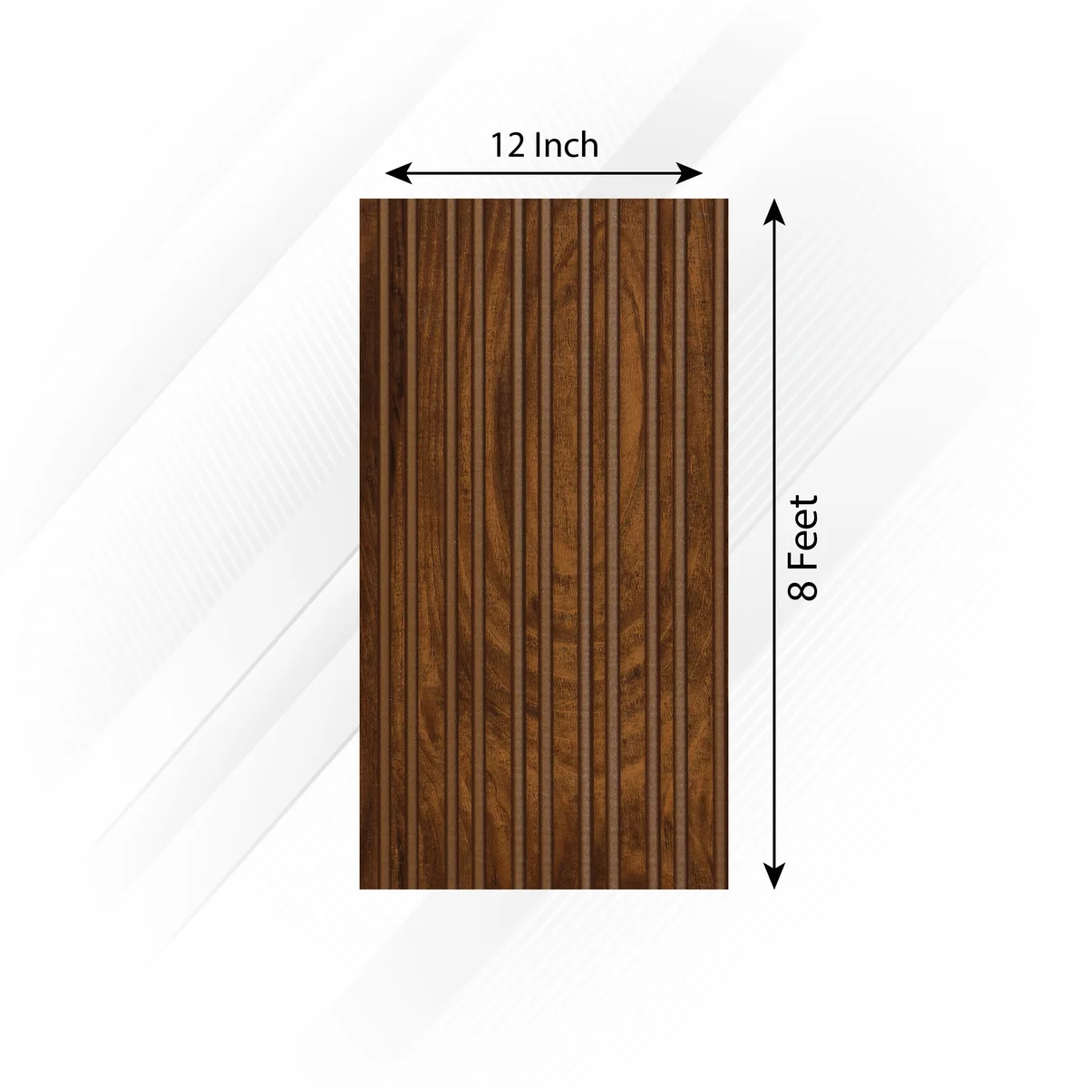 Frikly Basics Louvers Panel/Planks 8 Feet * 1 Feet - VDGL 0012708 FB