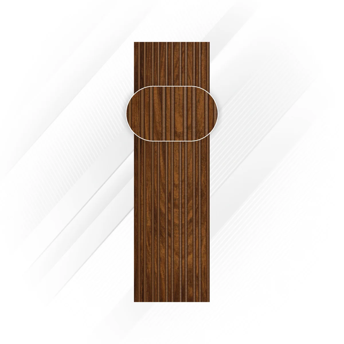 Frikly Basics Louvers Panel/Planks 8 Feet * 1 Feet - VDGL 0012708 FB
