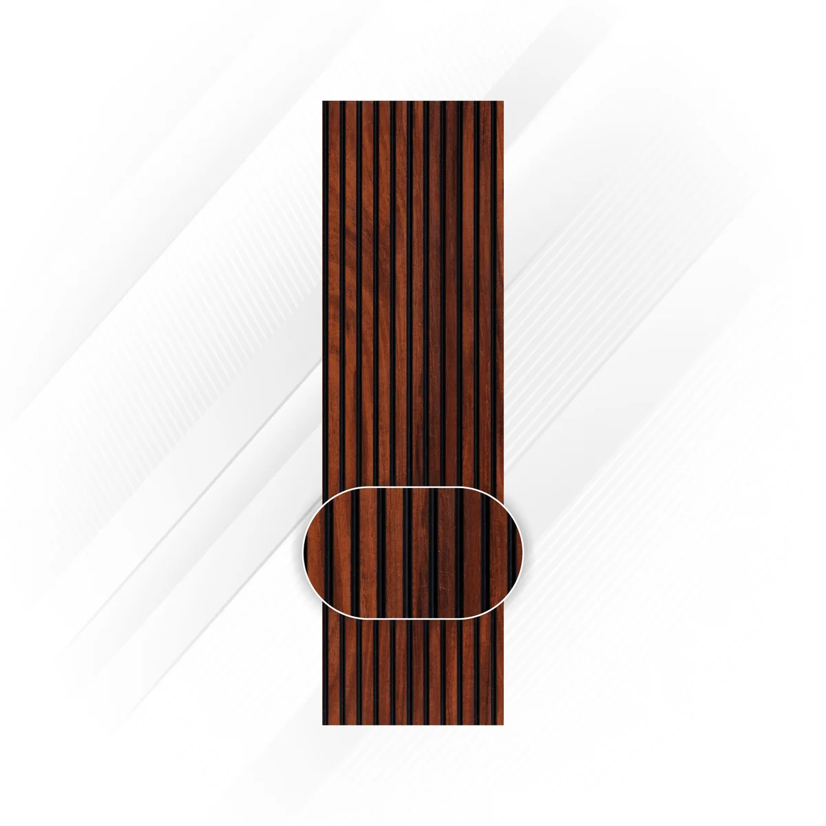 Frikly Basics Louvers Panel/Planks 8 Feet * 1 Feet - VDGL 0012703 FB