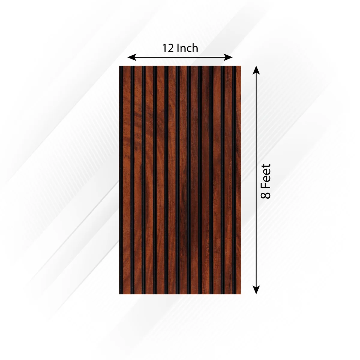 Frikly Basics Louvers Panel/Planks 8 Feet * 1 Feet - VDGL 0012703 FB