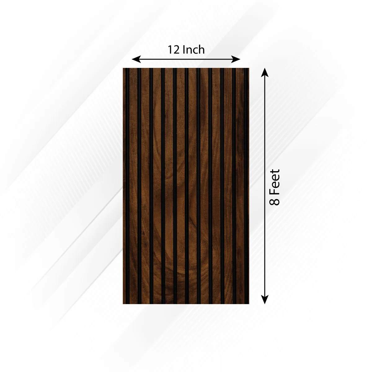 Frikly Basics Louvers Panel/Planks 8 Feet * 1 Feet - VDGL 0012705 FB