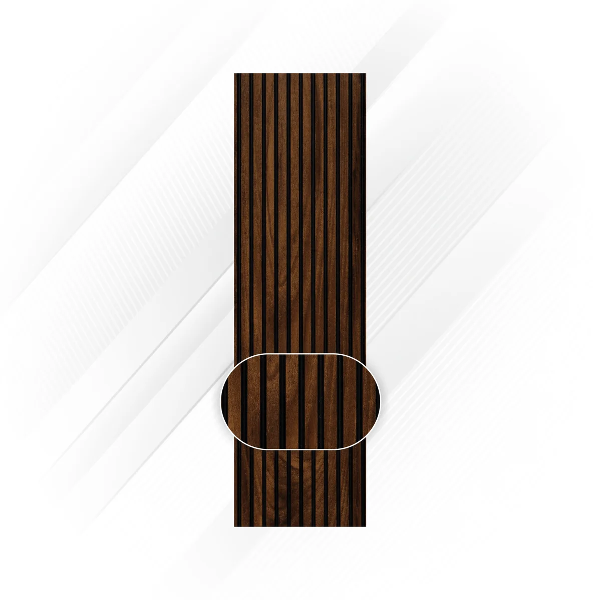 Frikly Basics Louvers Panel/Planks 8 Feet * 1 Feet - VDGL 0012705 FB