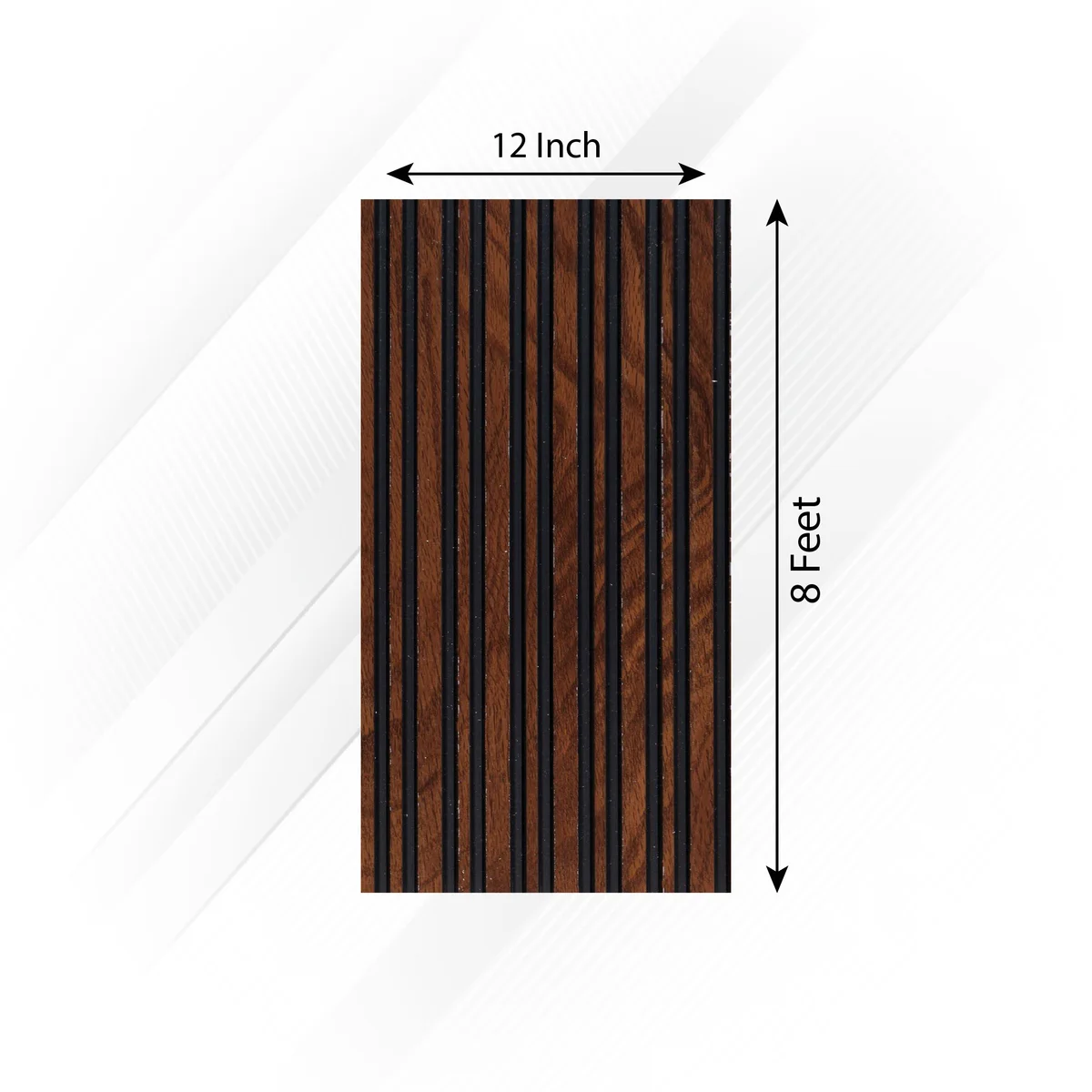 Frikly Basics Louvers Panel/Planks 8 Feet * 1 Feet - VDGL 0012709 FB