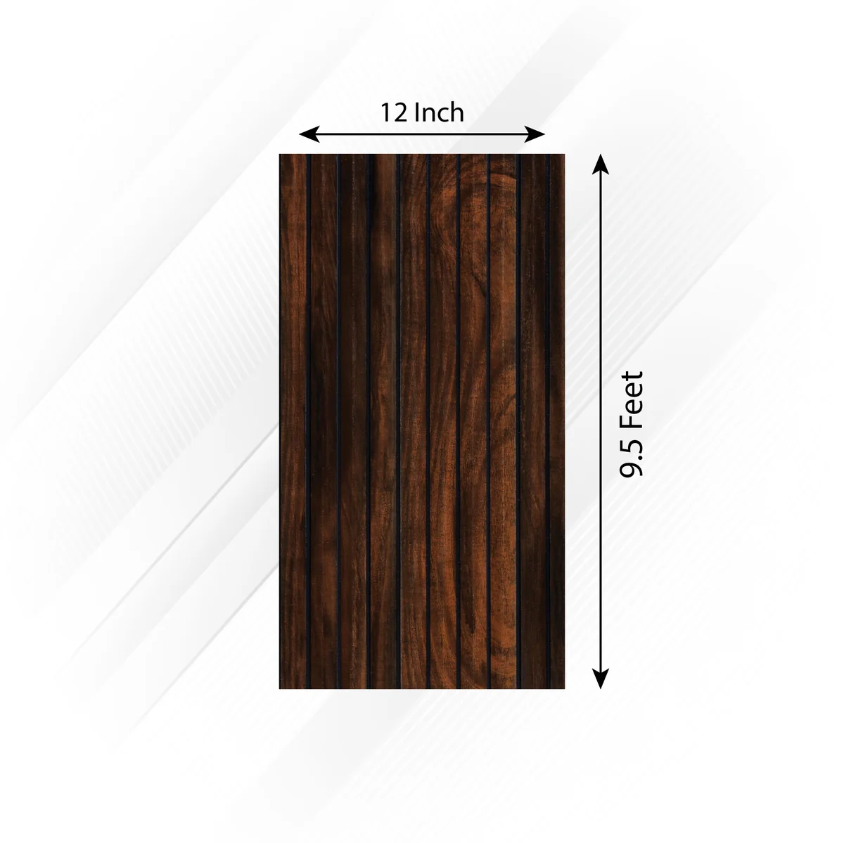 Frikly Basics Louvers Panel/Planks 9.5 Feet * 1 Feet - GL 912736