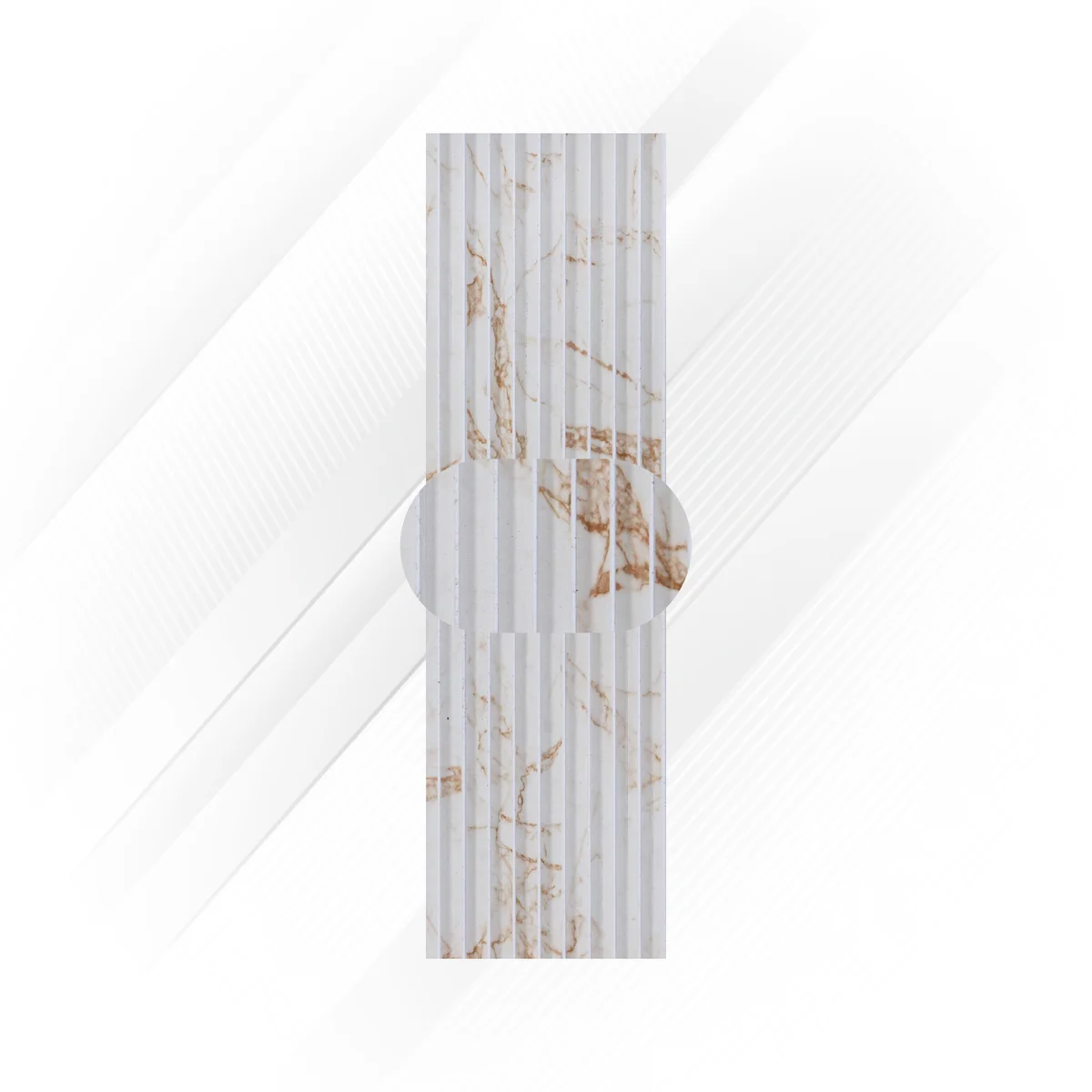 Frikly Basics Louvers Panel/Planks 8 Feet * 1 Feet - VDGL 0012730 FB