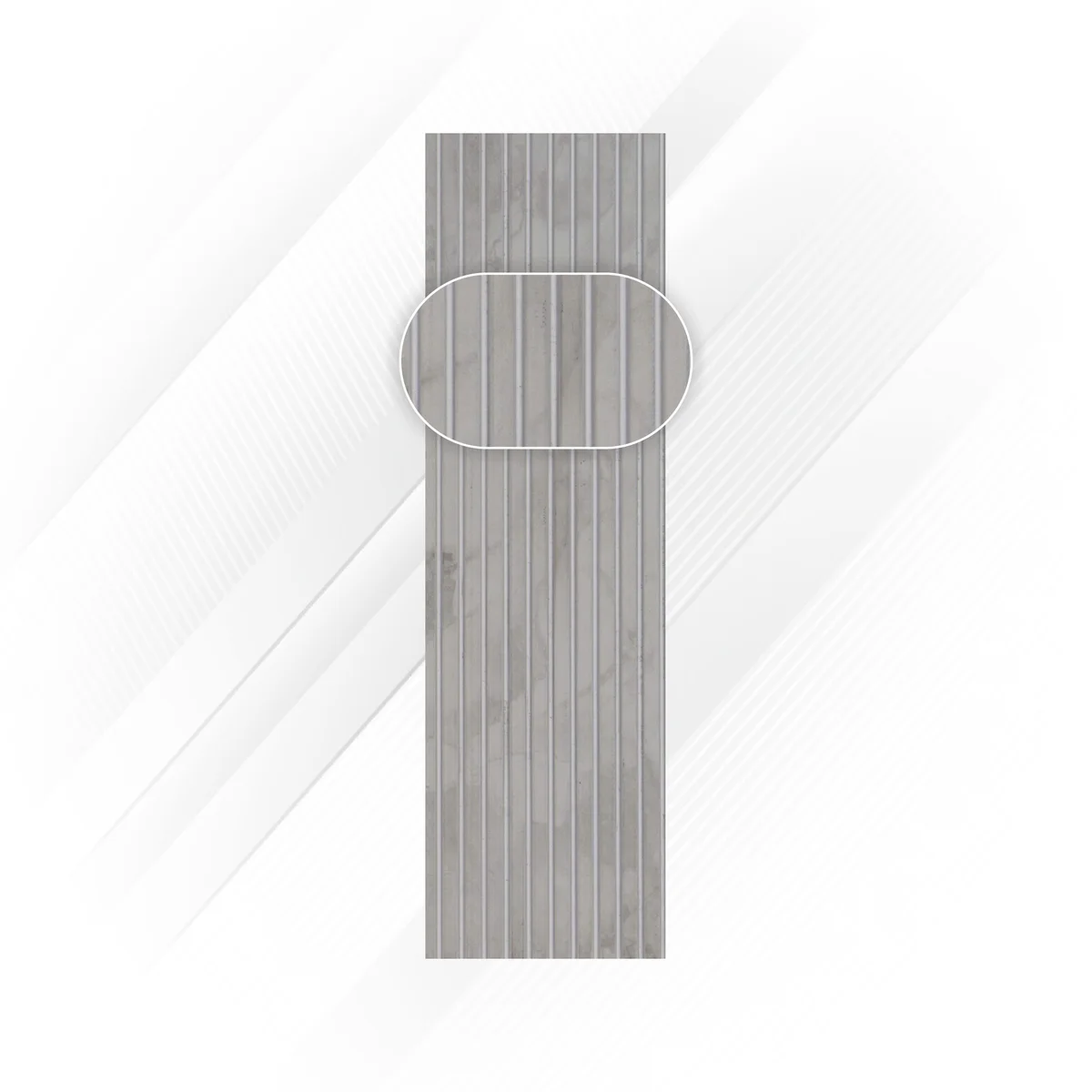 Frikly Basics Louvers Panel/Planks 8 Feet * 1 Feet - VDGL 0012744 FB