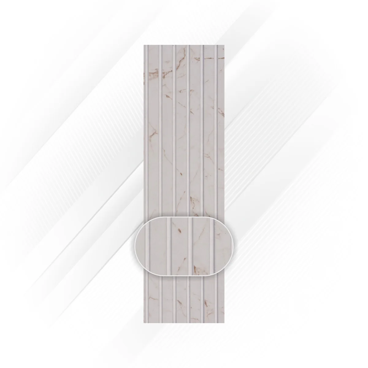 Frikly Basics Louvers Panel/Planks 9.5 Feet * 1 Feet - GL 912716