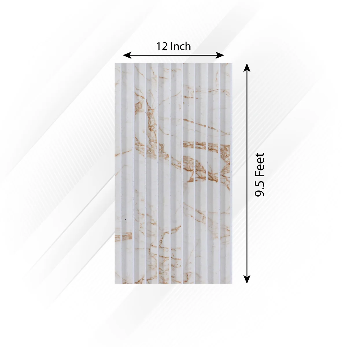 Frikly Basics Louvers Panel/Planks 9.5 Feet * 1 Feet - GL 912730