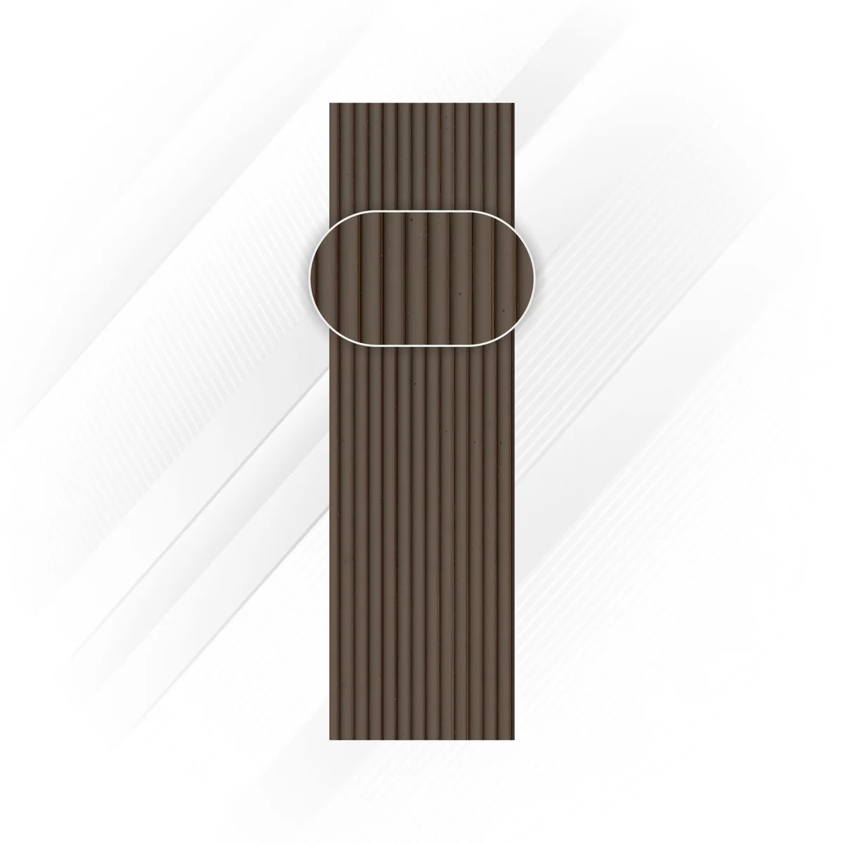 Frikly Basics Louvers Panel/Planks 8 Feet * 1 Feet - VDGL 0012745 FB