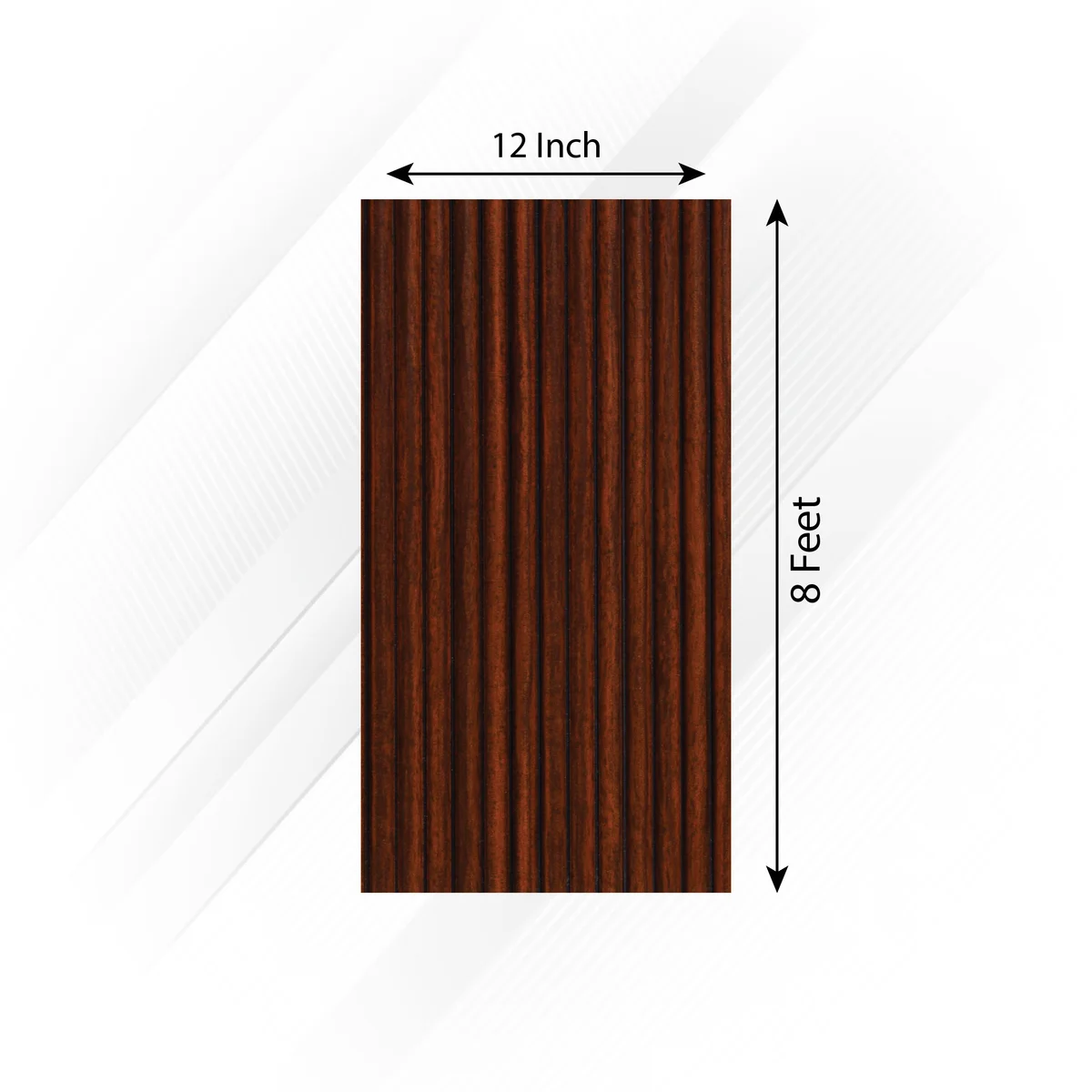 Frikly Basics Louvers Panel/Planks 8 Feet * 1 Feet - VDGL 0012742 FB
