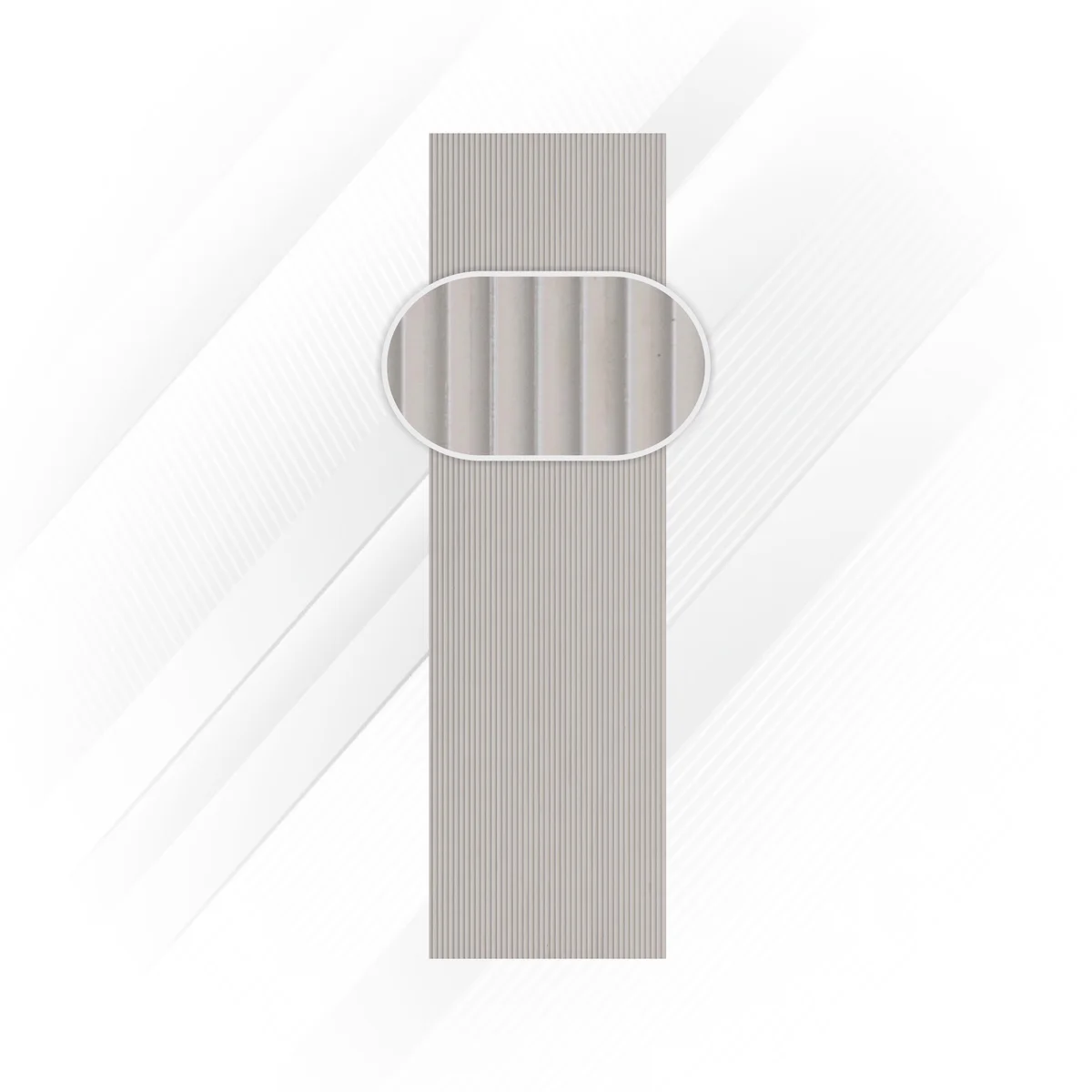 Frikly Basics Louvers Panel/Planks 8 Feet * 1 Feet - VDGL 0012739 FB