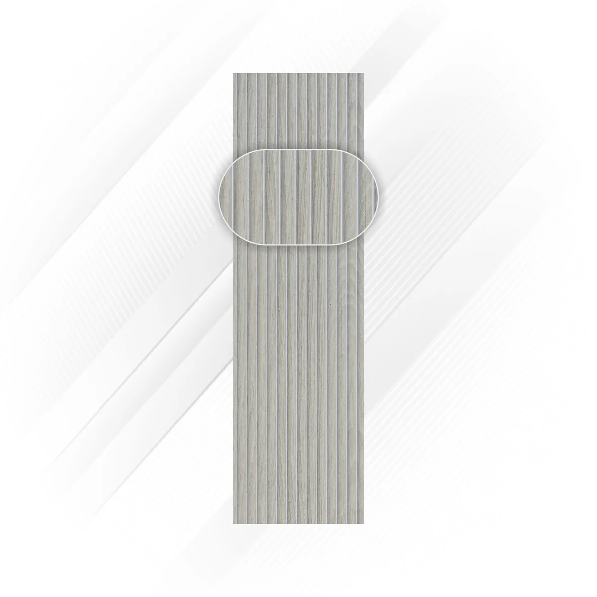 Frikly Basics Louvers Panel/Planks 8 Feet * 1 Feet - VDGL 0012737 FB