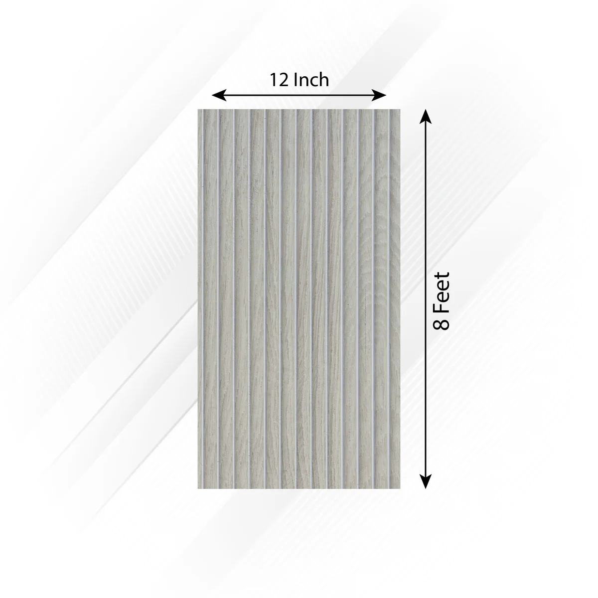 Frikly Basics Louvers Panel/Planks 8 Feet * 1 Feet - VDGL 0012737 FB