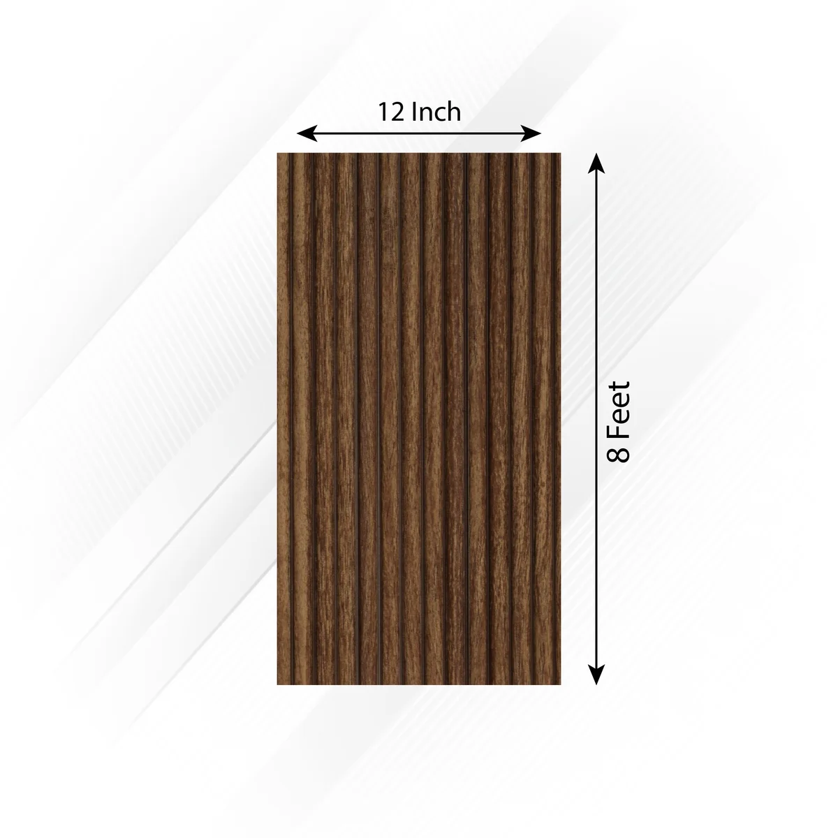 Frikly Basics Louvers Panel/Planks 8 Feet * 1 Feet - VDGL 0012725 FB