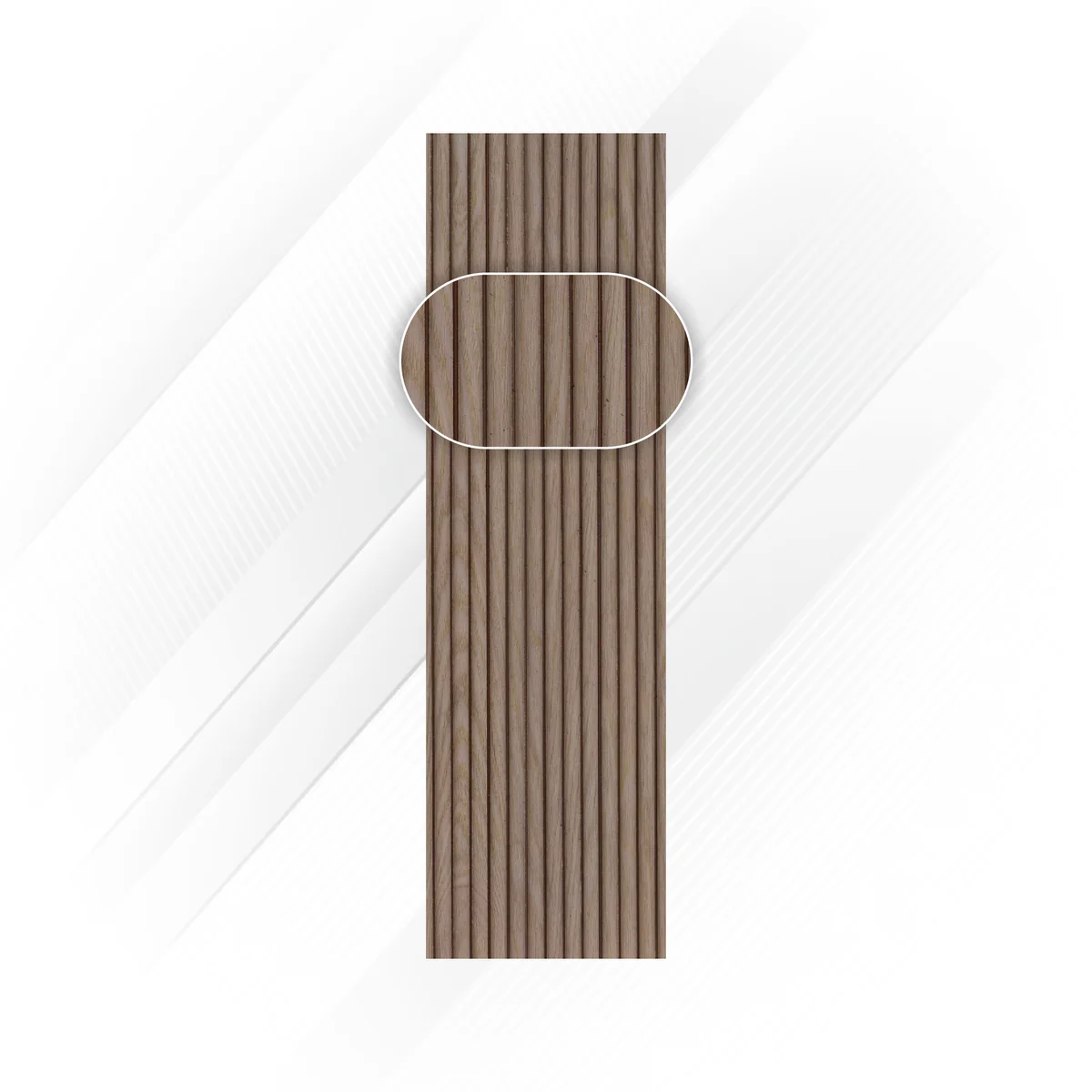 Frikly Basics Louvers Panel/Planks 8 Feet * 1 Feet - VDGL 0012723 FB
