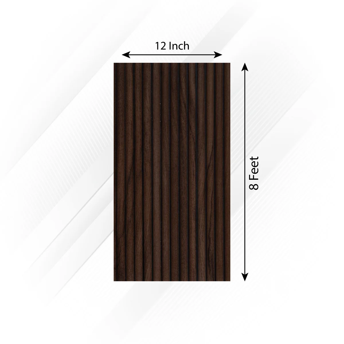Frikly Basics Louvers Panel/Planks 8 Feet * 1 Feet - VDGL 0012718 FB