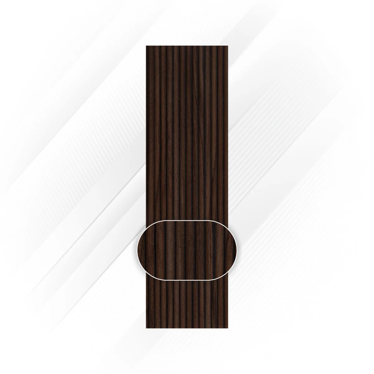 Frikly Basics Louvers Panel/Planks 8 Feet * 1 Feet - VDGL 0012718 FB
