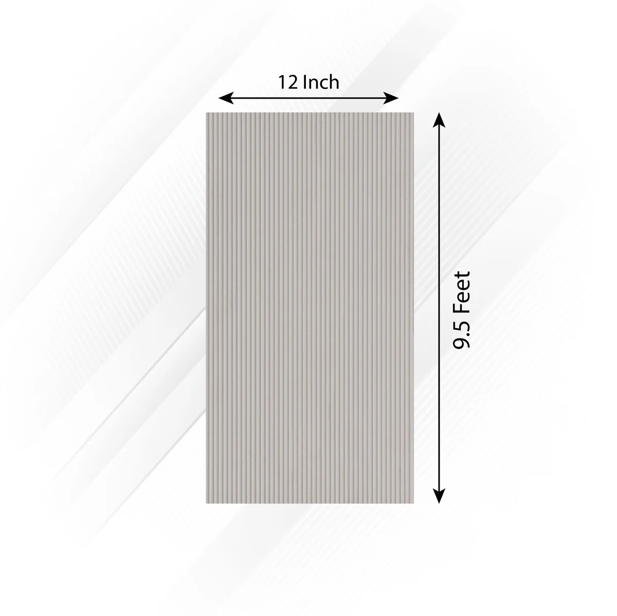 Frikly Basics Louvers Panel/Planks 9.5 Feet * 1 Feet - GL 912739