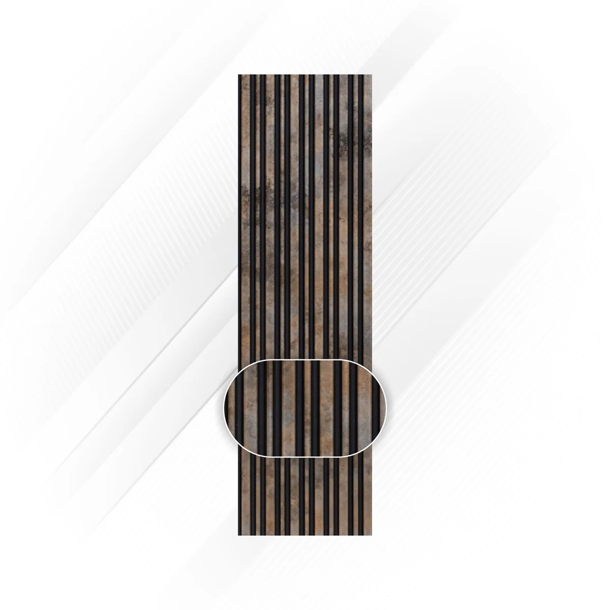 Frikly Basics Louvers Panel/Planks 8 Feet * 1 Feet - VDGL 0012710 FB