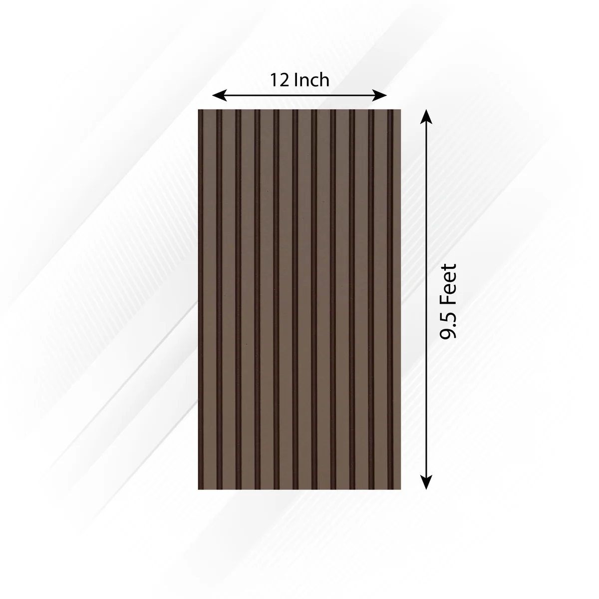 Frikly Basics Louvers Panel/Planks 9.5 Feet * 1 Feet - GL 912706