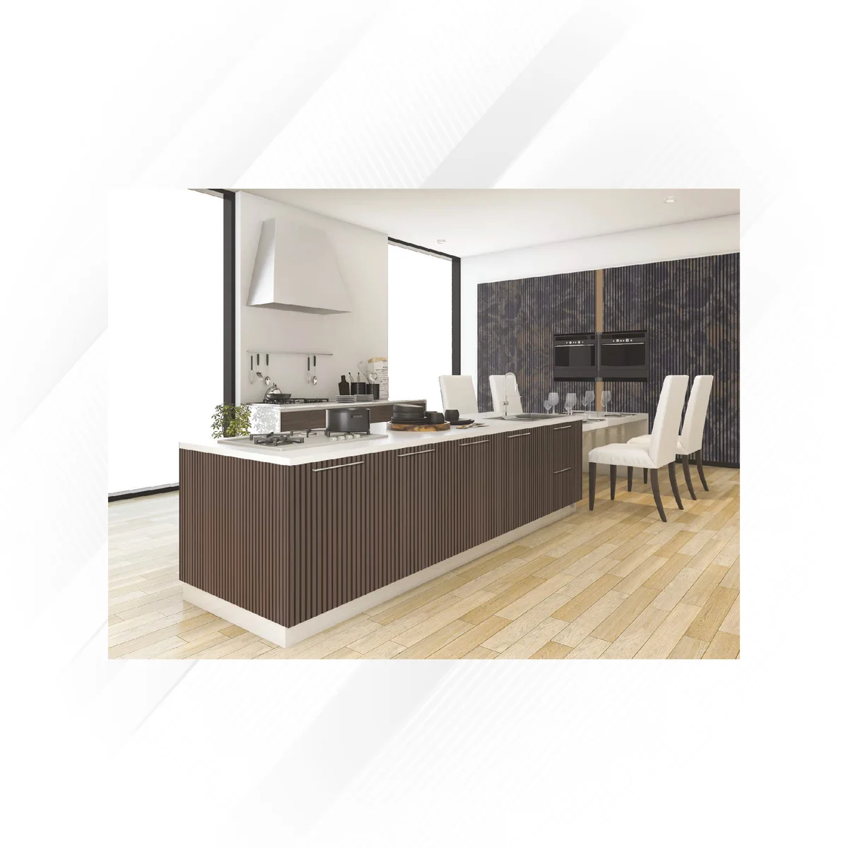 Frikly Basics Louvers Panel/Planks 9.5 Feet * 1 Feet - GL 912706