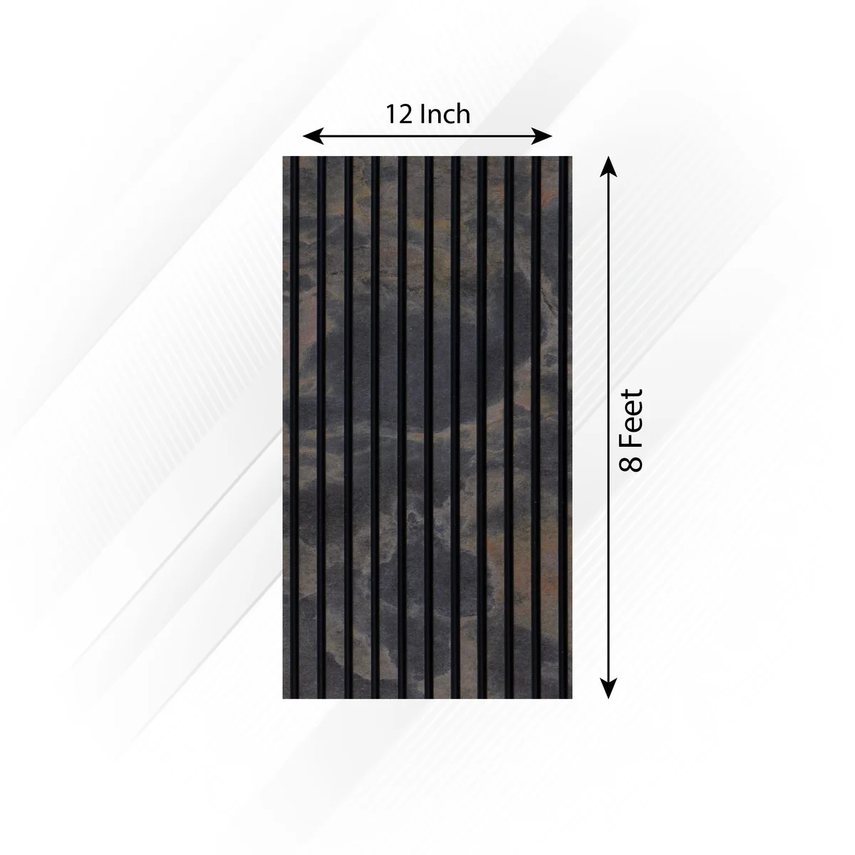 Frikly Basics Louvers Panel/Planks 8 Feet * 1 Feet - VDGL 0012707 FB
