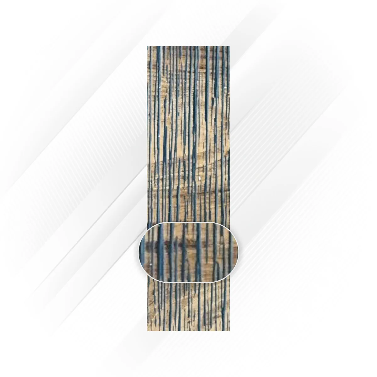 Frikly Basics Louvers Panel/Planks 8 Feet * 2 Feet - VDGL 006152 FB