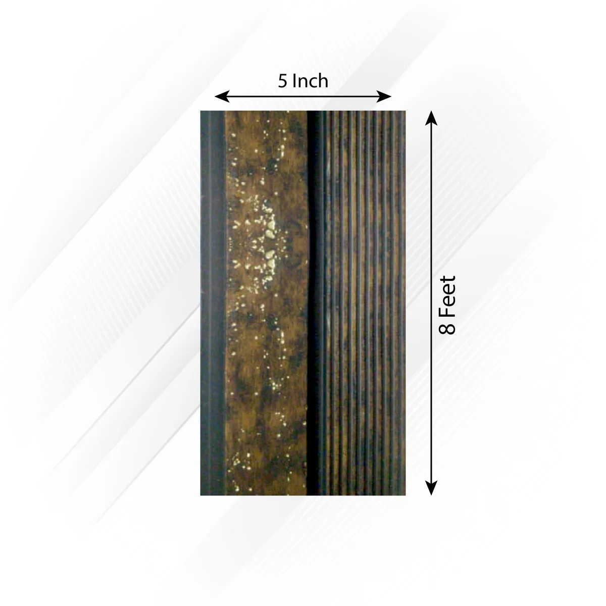 Frikly Basics Louvers Panel/Planks 8 Feet * 5 Inch - VDGL 009993 FB