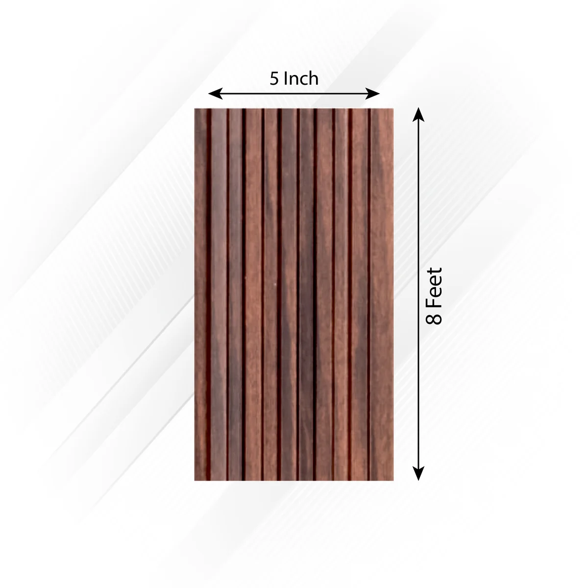 Frikly Basics Louvers Panel/Planks 8 Feet * 5 Inch - VDGL 009741 FB