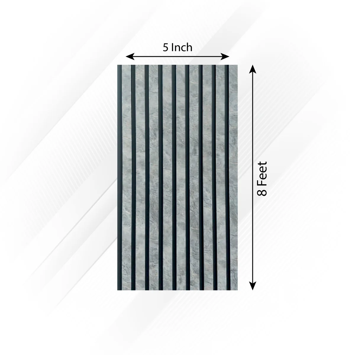 Frikly Basics Louvers Panel/Planks 8 Feet * 5 Inch - VDGL 009905 FB