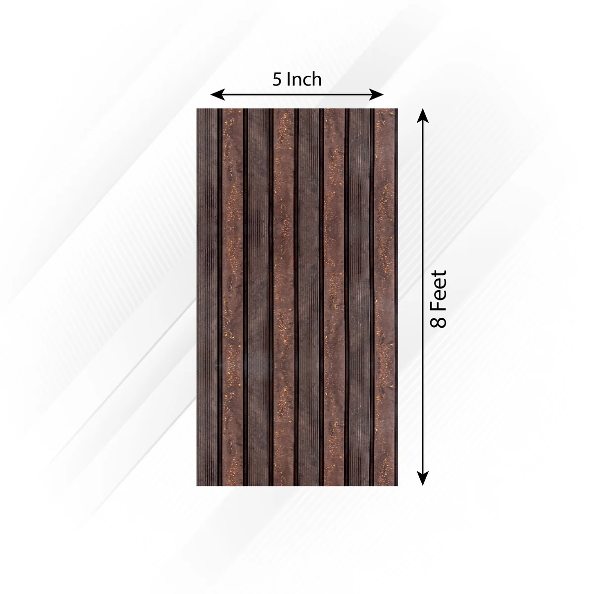 Frikly Basics Louvers Panel/Planks 8 Feet * 5 Inch - VDGL 009990 FB