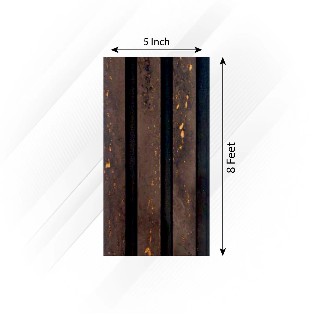 Frikly Basics Louvers Panel/Planks 8 Feet * 5 Inch - VDGL 009981 FB