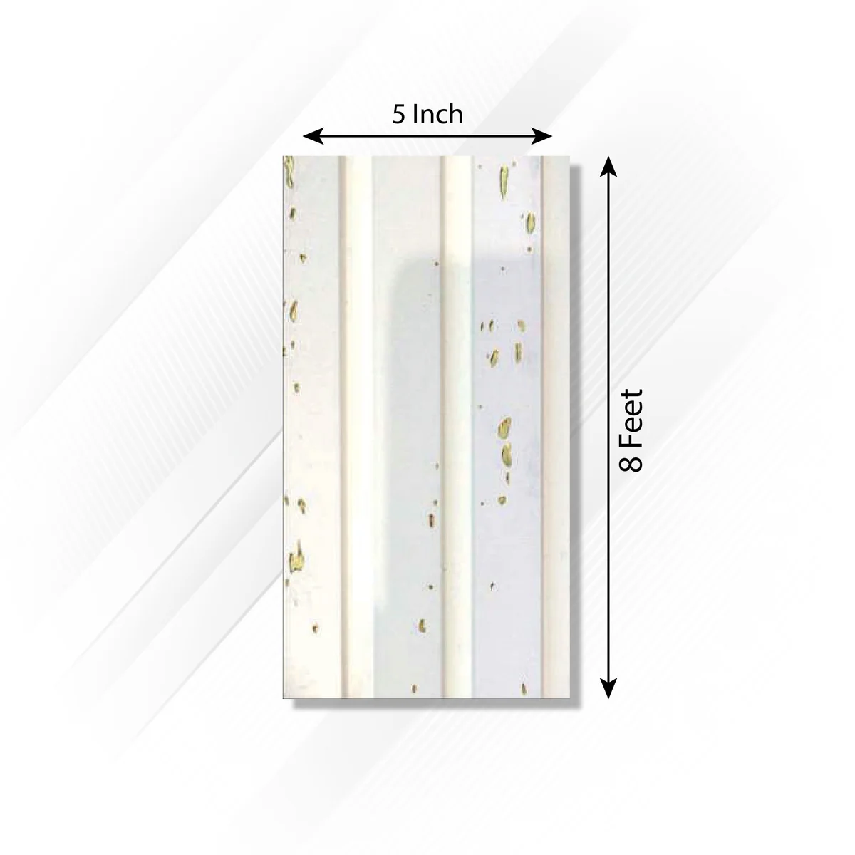 Frikly Basics Louvers Panel/Planks 8 Feet * 5 Inch - VDGL 009979 FB