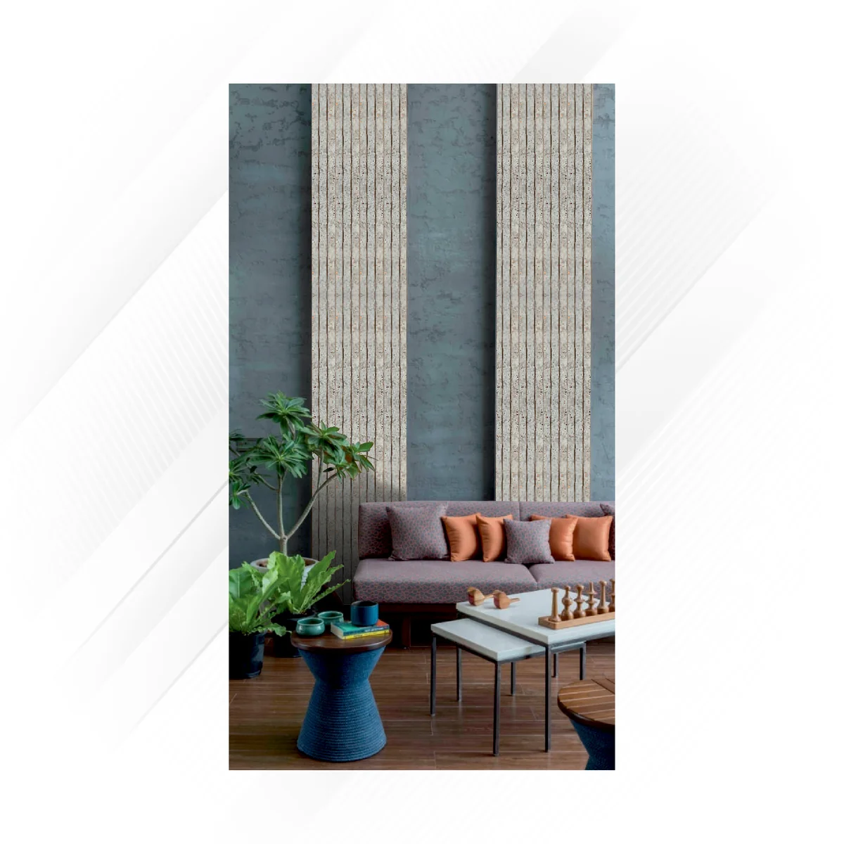 Frikly Basics Louvers Panel/Planks 8 Feet * 5 Inch - VDGL 009974 FB