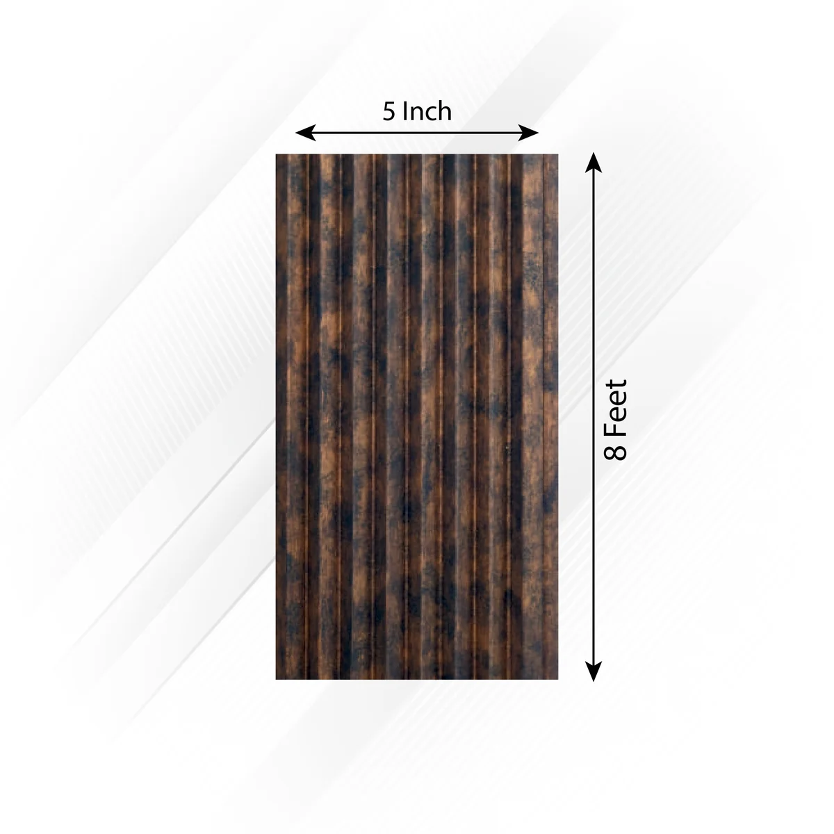 Frikly Basics Louvers Panel/Planks 8 Feet * 5 Inch - VDGL 009829 FB