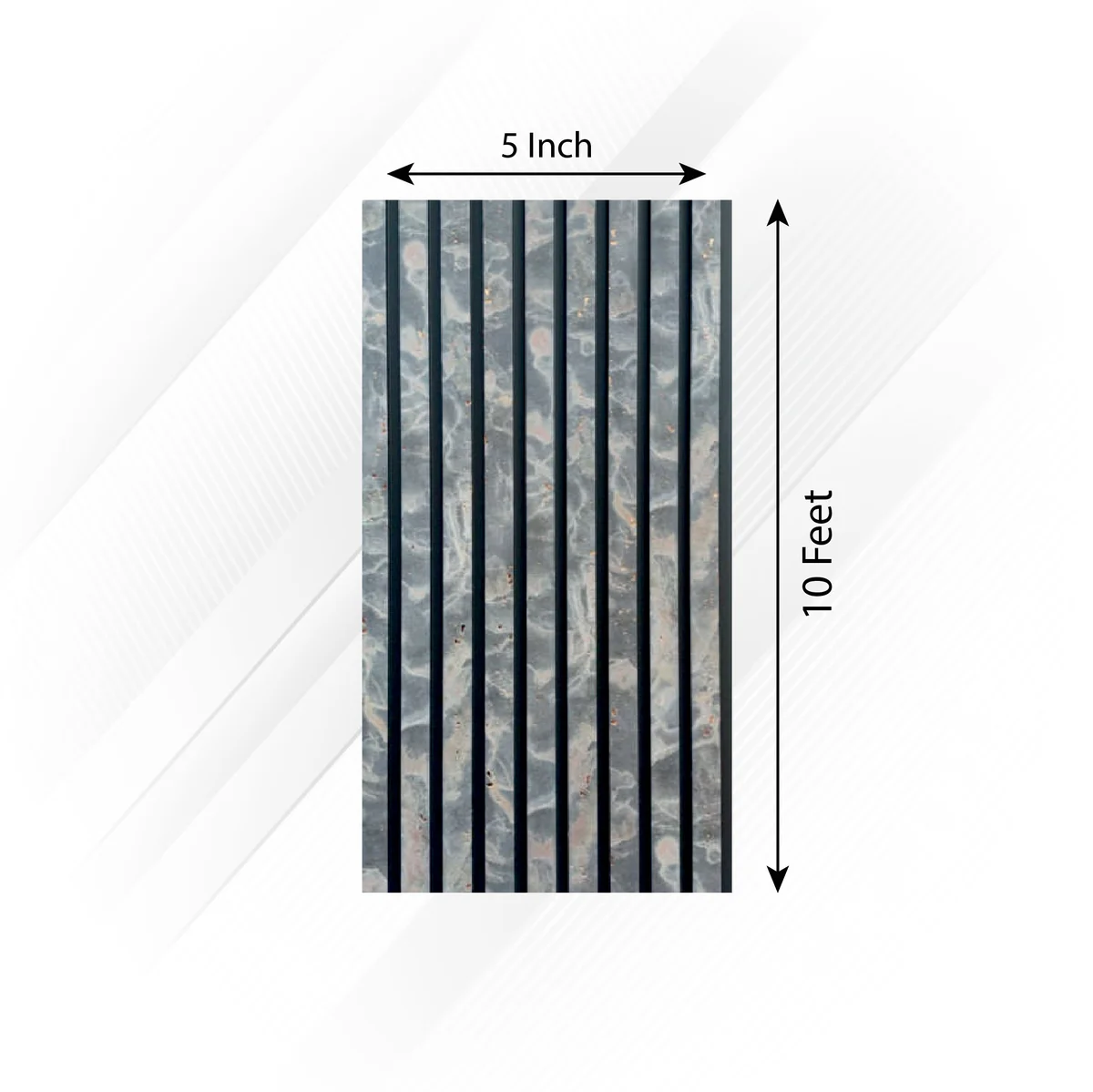 Frikly Basics Louvers Panel/Planks 10 Feet * 5 Inch - GL 10904